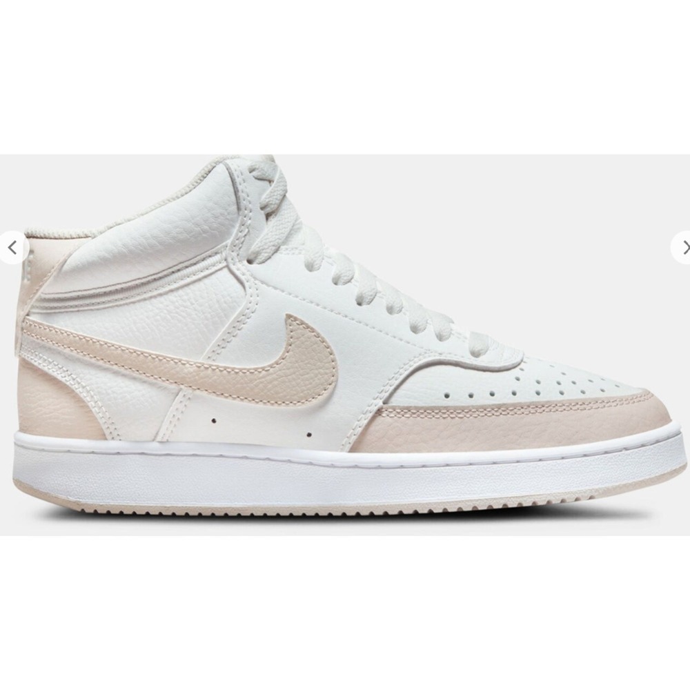 Nike Women's Court Vision Mid Shoes Size 6.5Y Shoes - Picture 2 of 6
